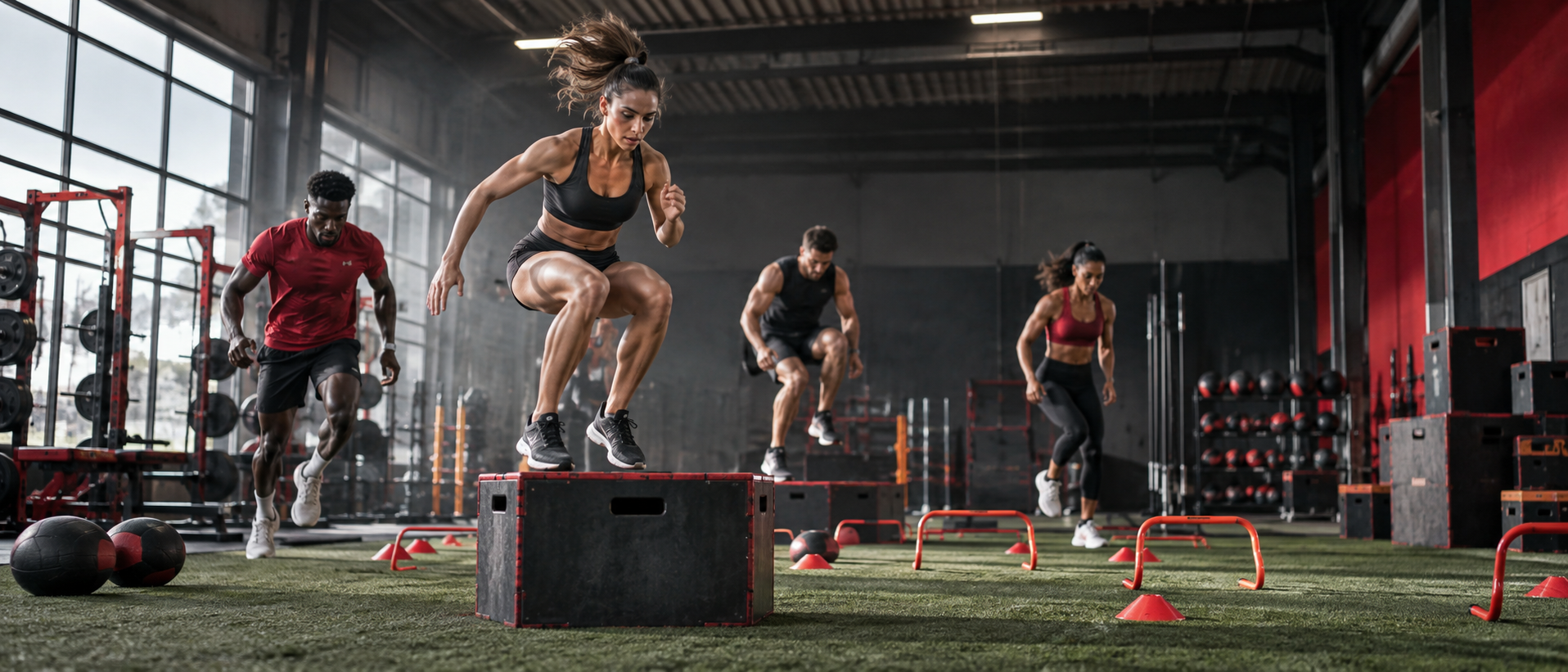 Plyotopia plyometric training hub hero image